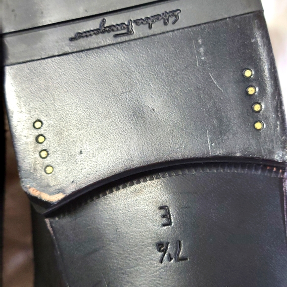 NWT $730 Ferragamo Bryden Leather Moccasins - Picture 13 of 14